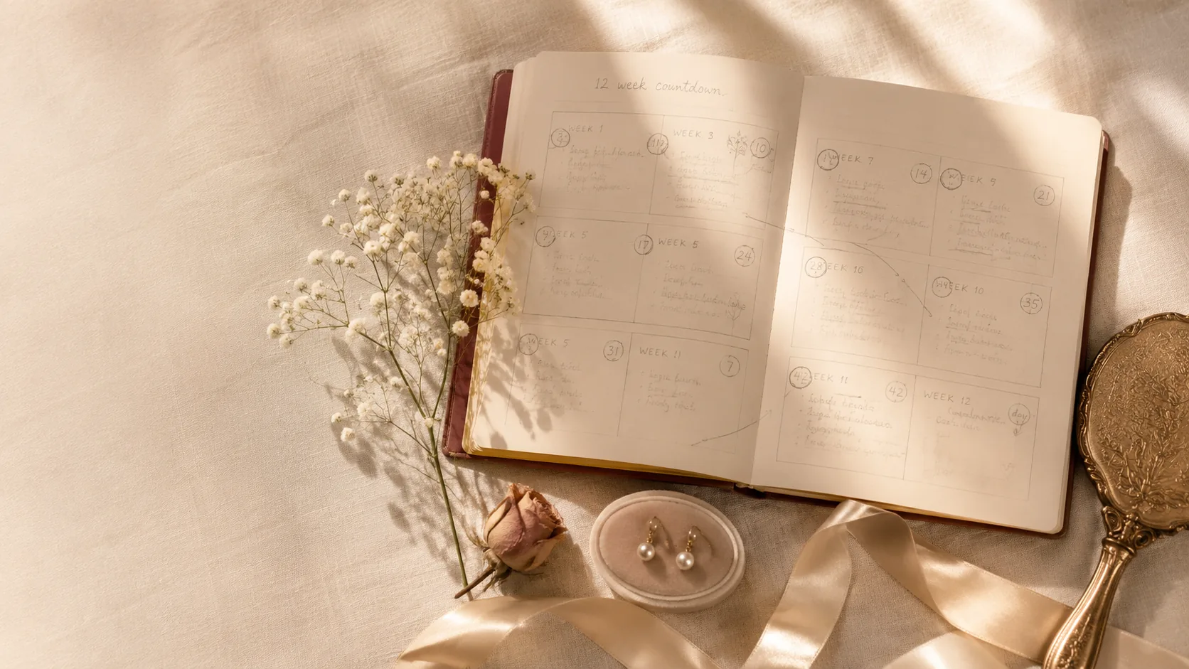 Wedding & Graduation Semi-Permanent Makeup Prep: Your 12-Week Timeline