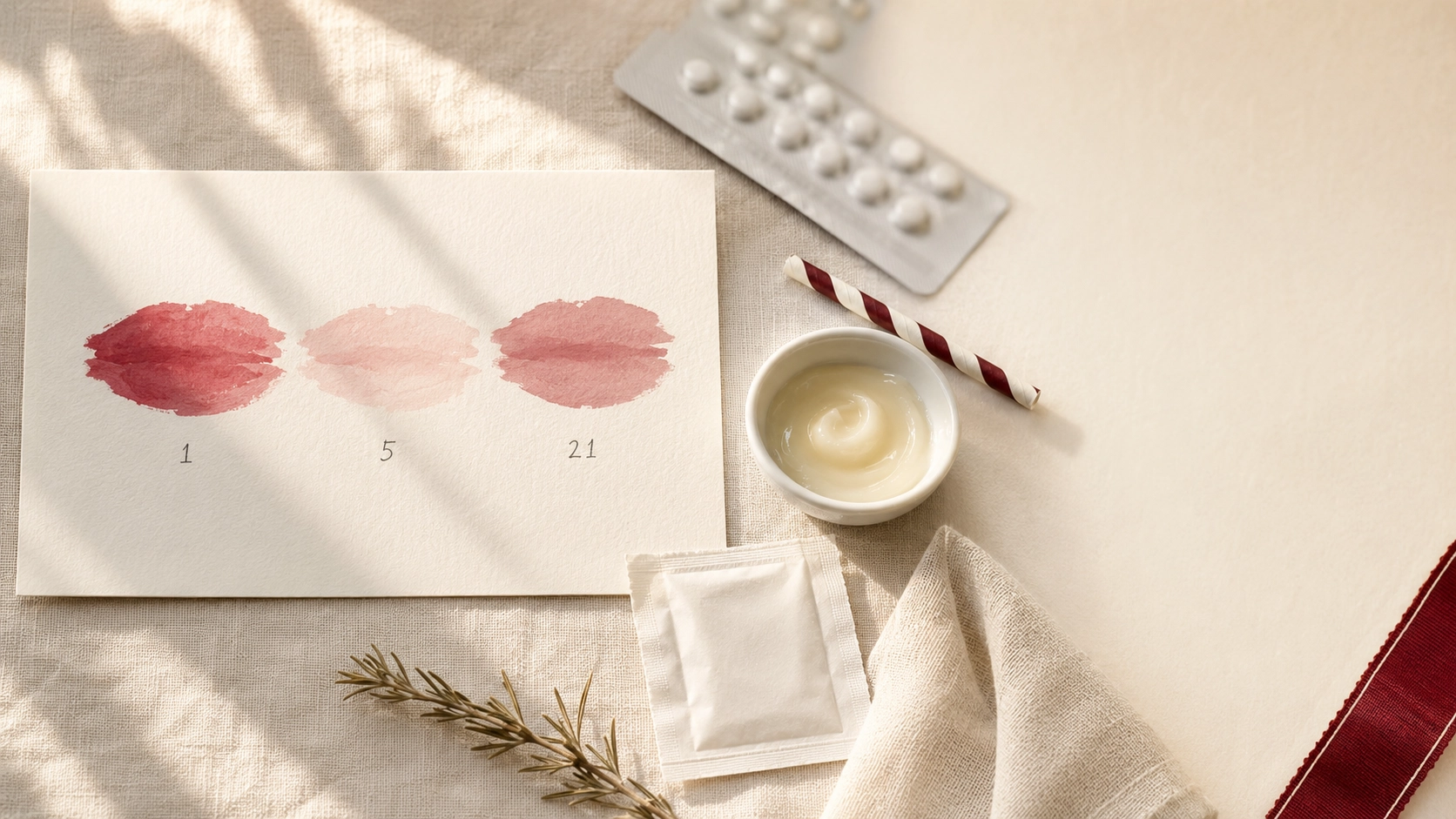 Lip Blush Healing Day by Day: Complete 21-Day Recovery + HSV-1 Antiviral Guide | Sambrow Markham