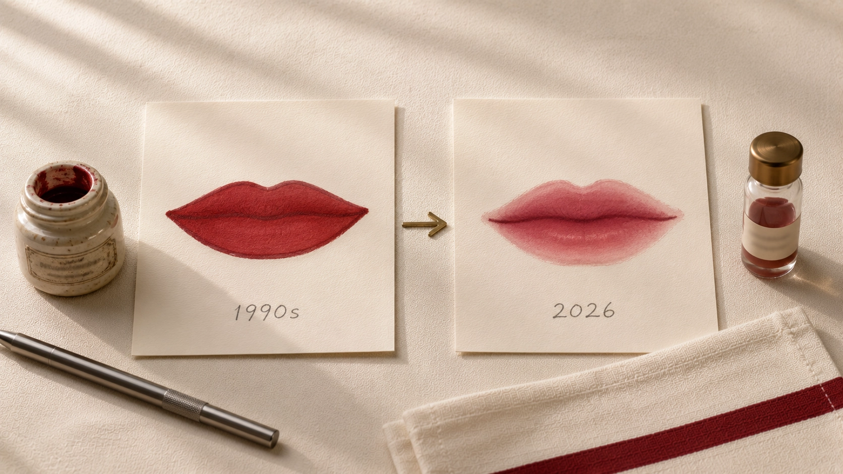 Lip Blush vs the 90s Lip Tattoo: What Changed